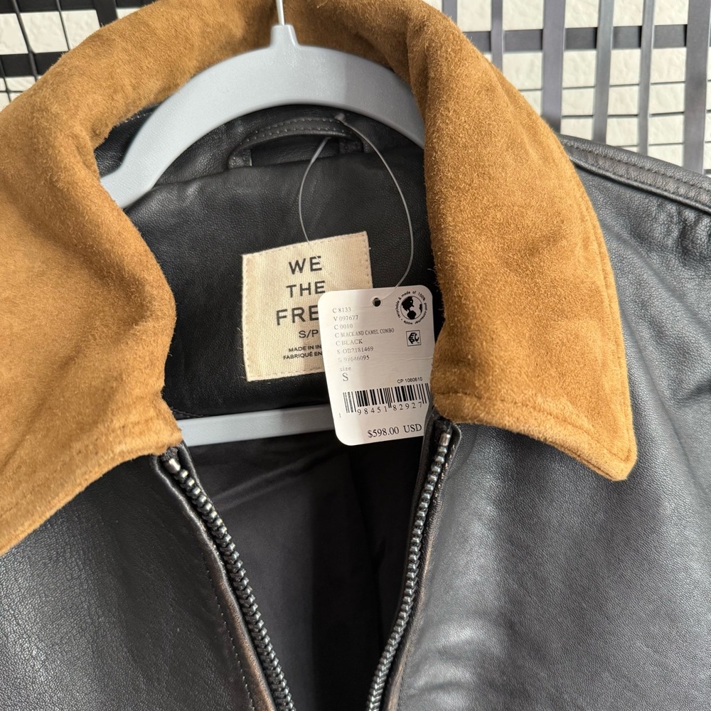 Free people We The Free Easy That Leather Jacket - Picture 4 of 9
